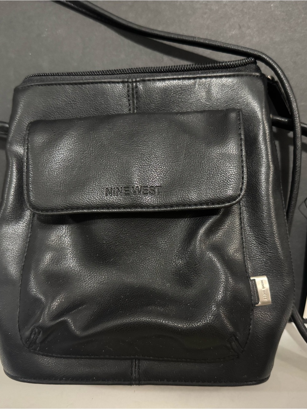 Nine West Dynamic Pockets Mini Black Crossbody! New with tags